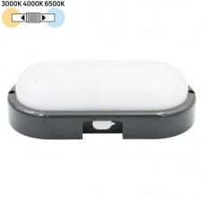 Φωτιστικό Επίτοιχο LED 15W 230V 1500lm CCT Polycarbonate Γραφίτη IP65 21-200151